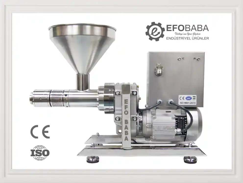 EB-1100 Soğuk Pres Yağ Makinesi ön görünüm